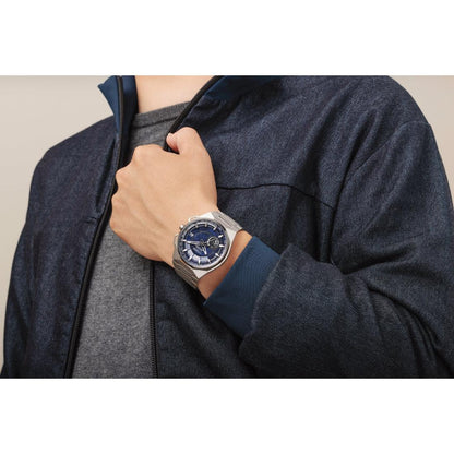 Citizen Satellite Wave X 45.4 mm Blue Dial Men Watch- CC3097-52L