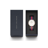 Daniel Wellington White Dial Men Analogue Watch  DW00100001
