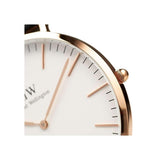 Daniel Wellington White Dial Men Analogue Watch  DW00100001