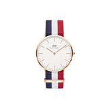 Daniel Wellington Men 40 mm Size White Dial Analogue Watch DW00100003