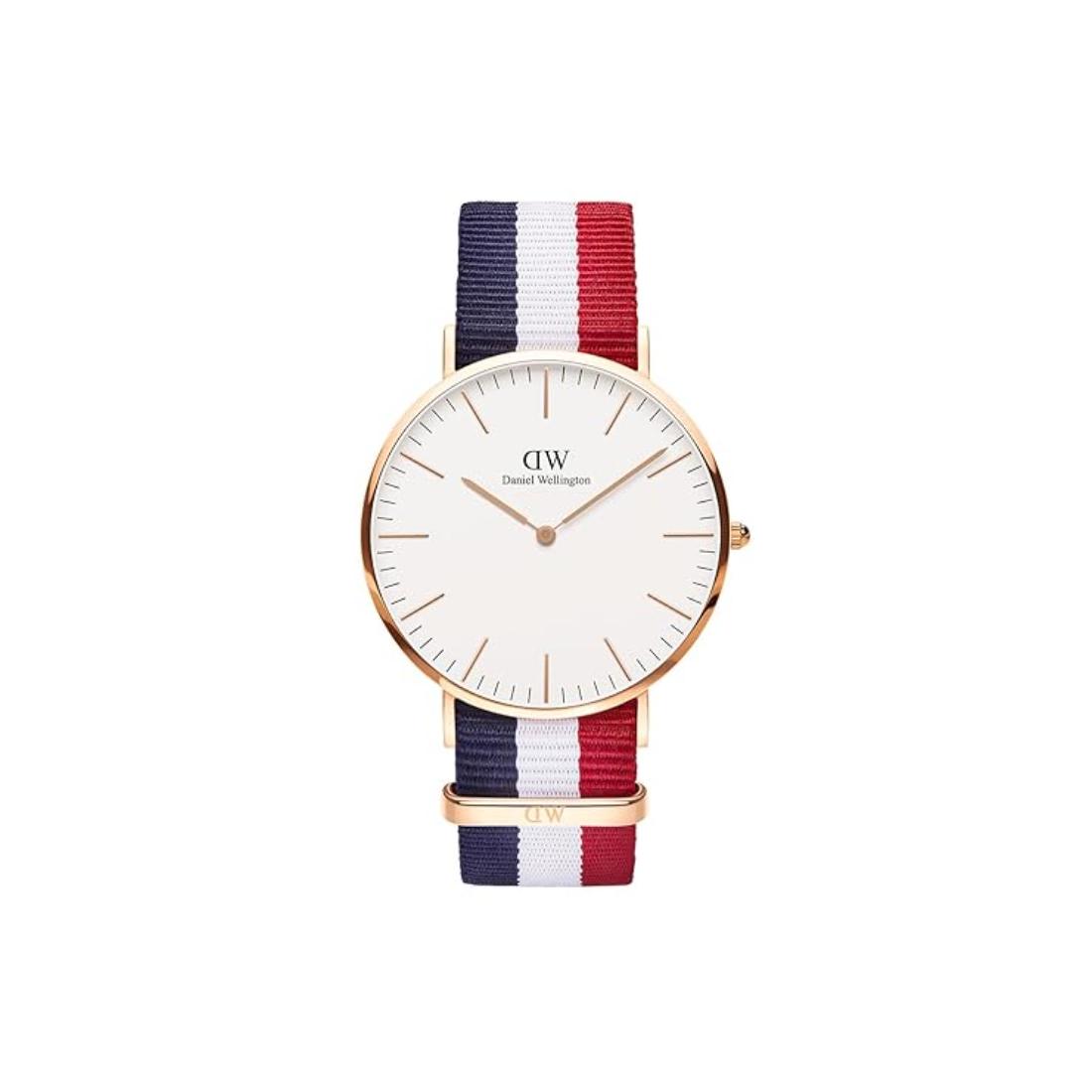 Daniel Wellington Men 40 mm Size White Dial Analogue Watch DW00100003