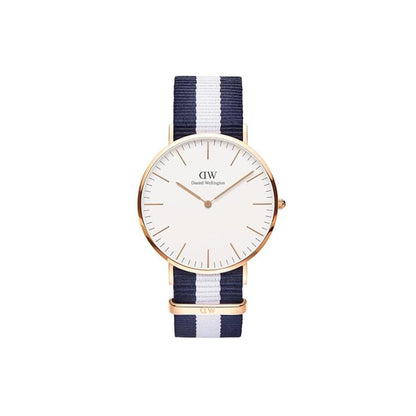 Daniel Wellington Men 40 mm Size White Dial Analogue Watch- DW00100004