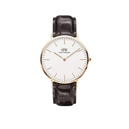 Daniel Wellington Classic 40 mm White Men Watch- DW00100011