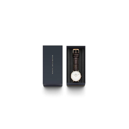Daniel Wellington Classic 40 mm White Men Watch- DW00100011