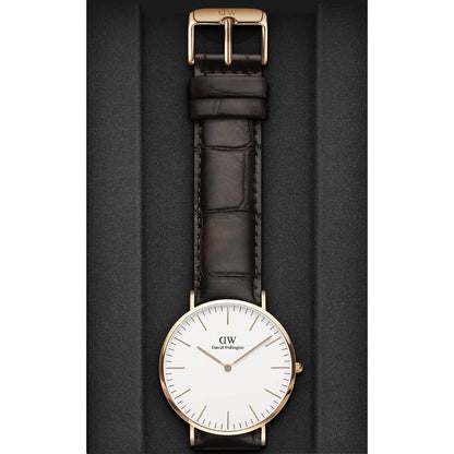 Daniel Wellington Classic 40 mm White Men Watch- DW00100011