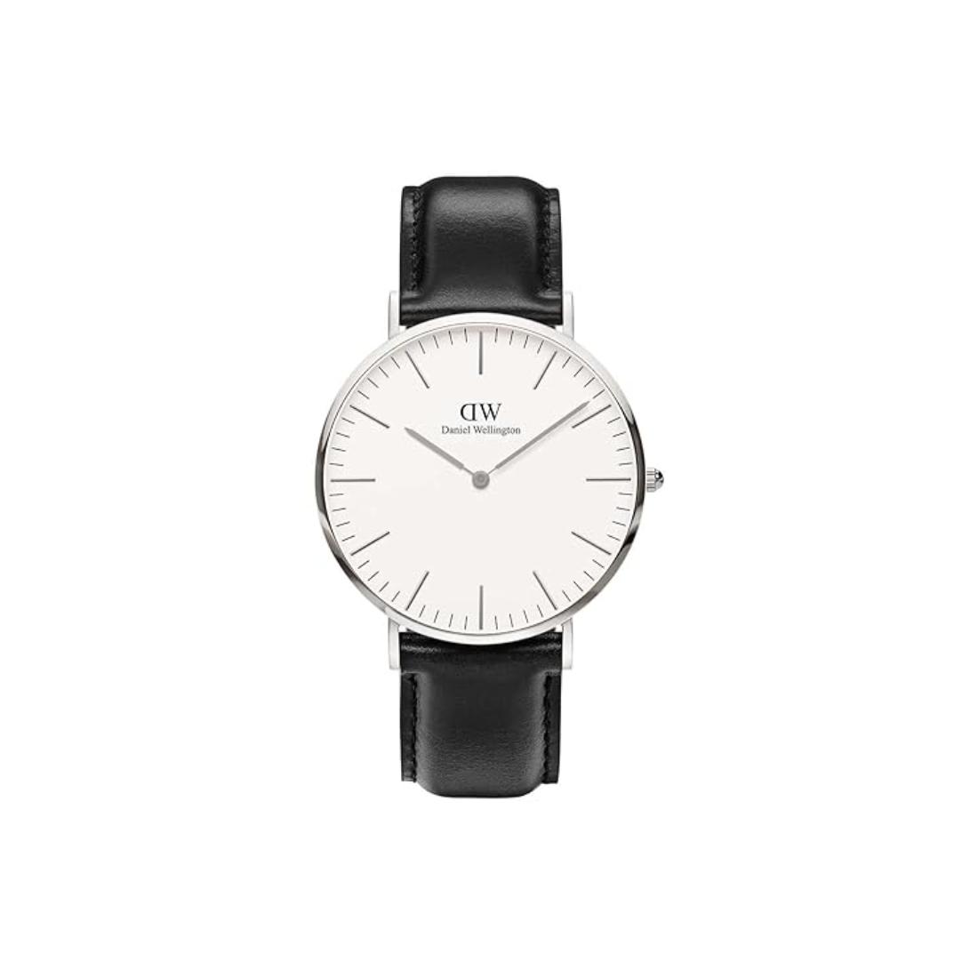 Daniel Wellington Men 40 mm Size White Dial Analogue Watch- DW00100020