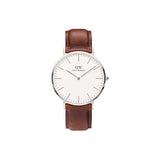 Daniel Wellington Men 40 mm Size White Dial Analogue Watch DW00100021