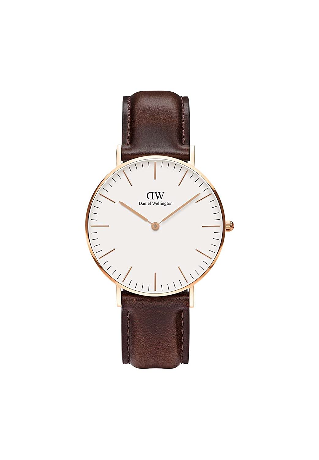 Daniel Wellington Classic 36 mm White Dial Unisex Analogue Watch - DW00100039