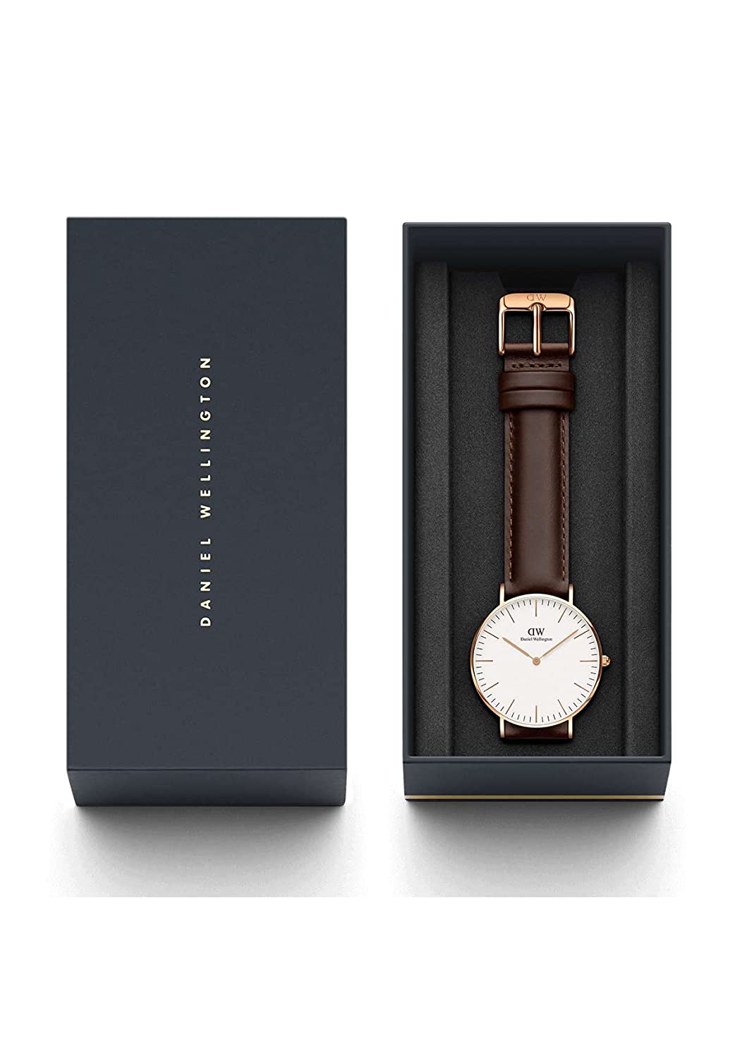 Daniel Wellington Classic 36 mm White Dial Unisex Analogue Watch - DW00100039