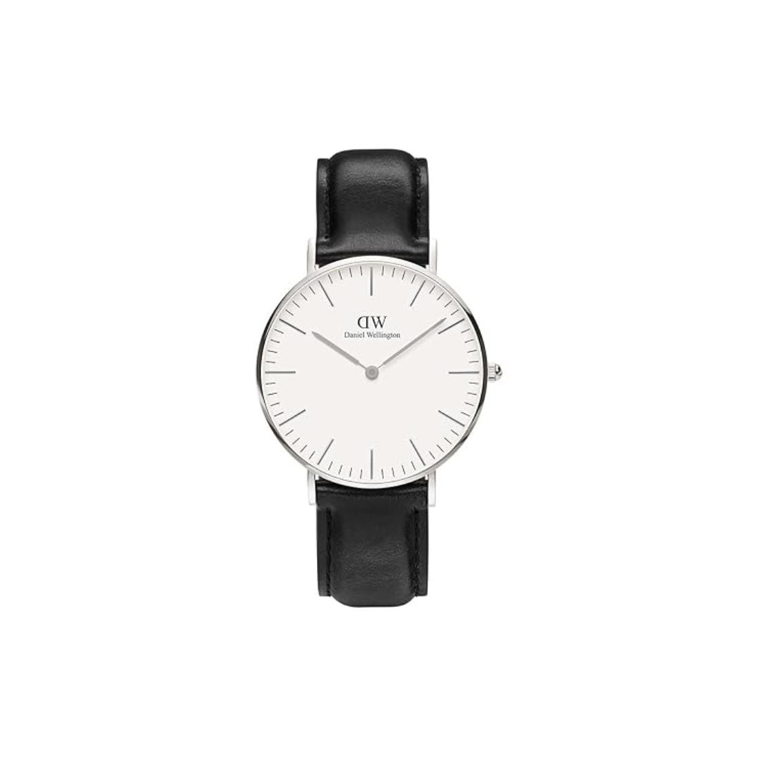 Daniel Wellington Unisex 36 mm Size White Dial Analogue Watch- DW00100053