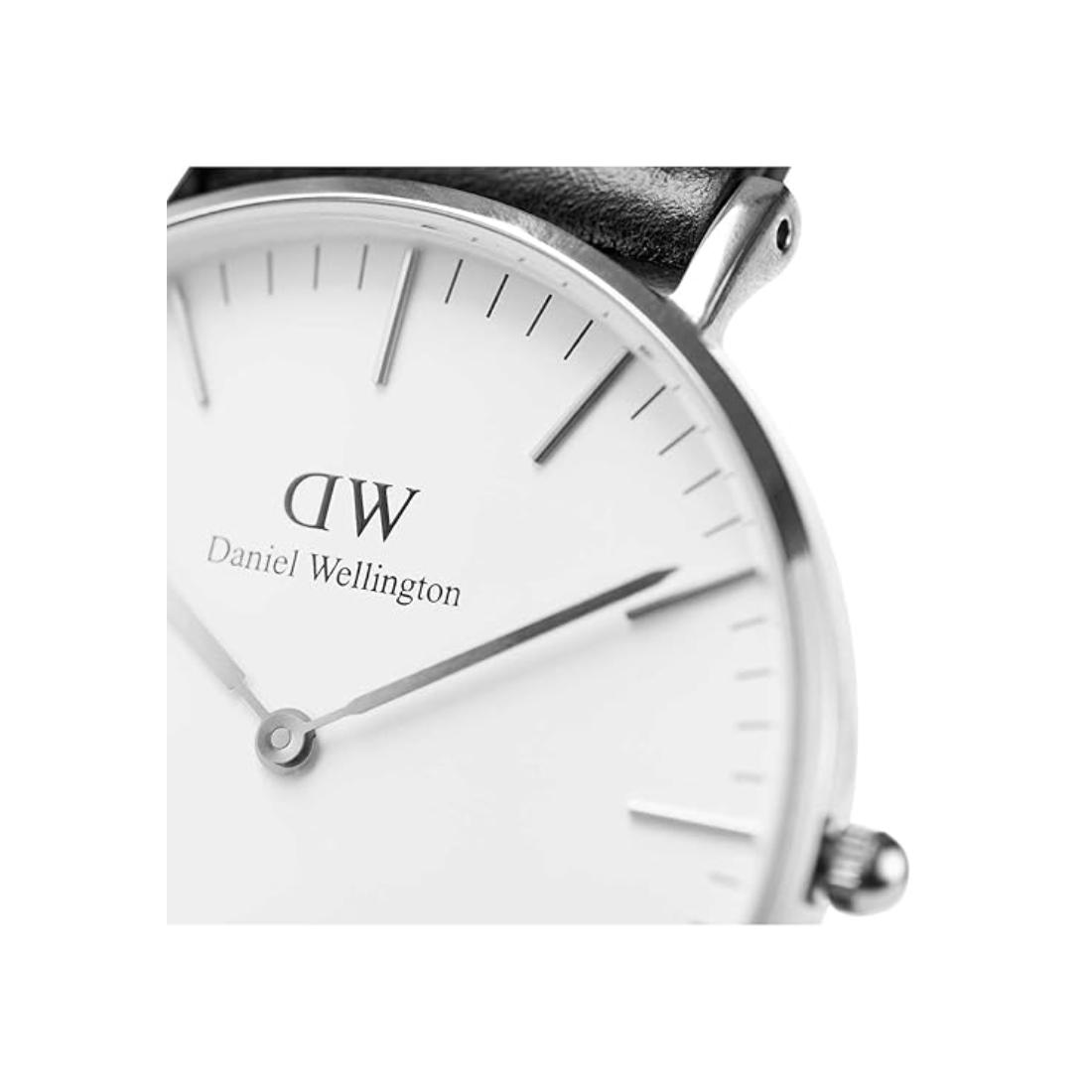 Daniel Wellington Unisex 36 mm Size White Dial Analogue Watch- DW00100053