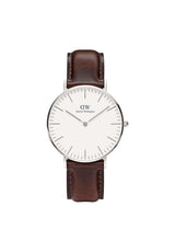Daniel Wellington Unisex Classic 36 Bristol S White Watch DW00100056