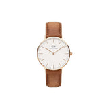 Daniel Wellington Unisex 36 mm Size White Dial Analogue Watch DW00100111