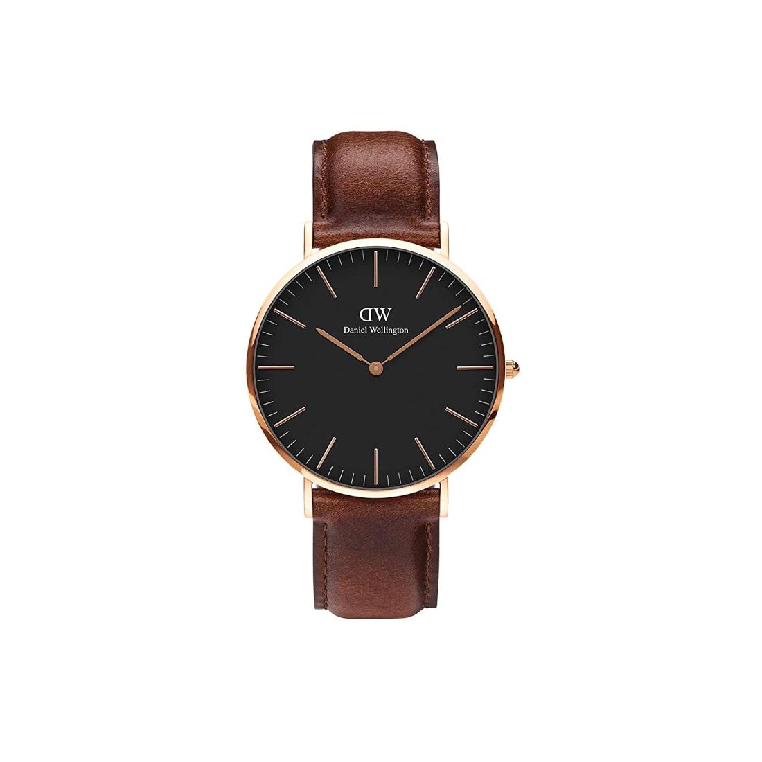 Daniel Wellington Black Dial Men Analogue Watch  DW00100124