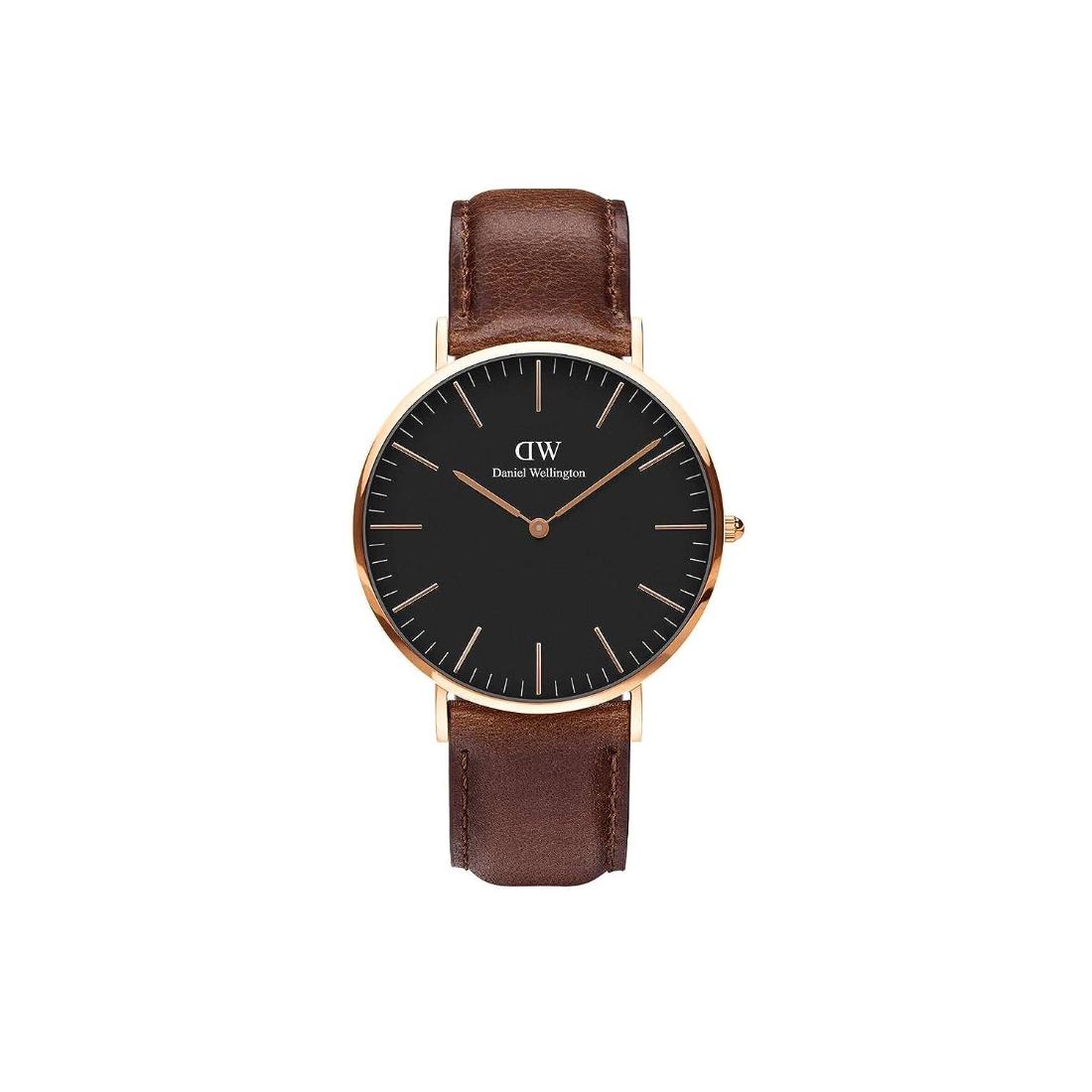 Daniel Wellington Black Dial Men Analogue Watch - DW00100125