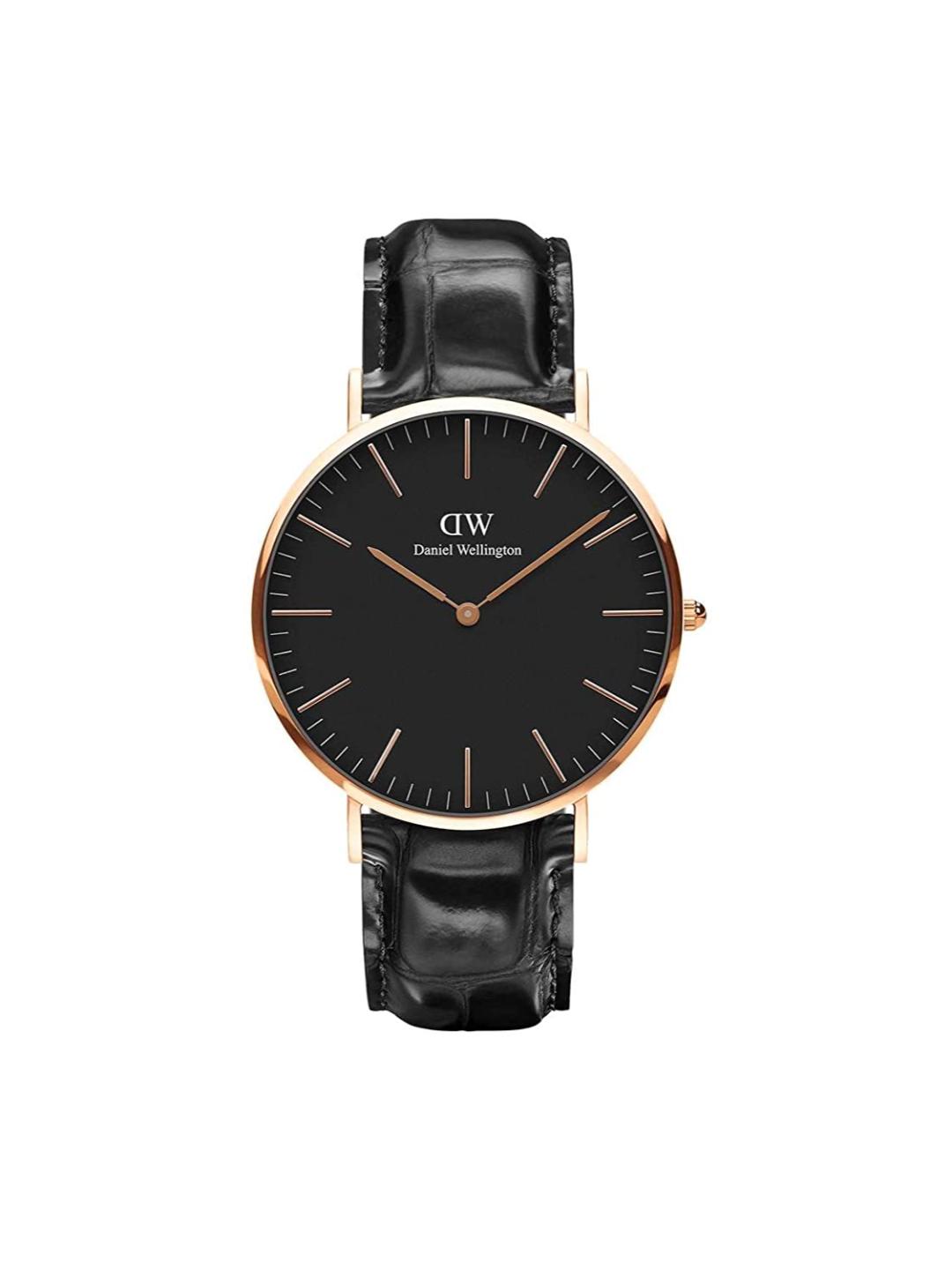 Daniel Wellington Classic 40mm Black Dial Men Analog Watch DW00100129