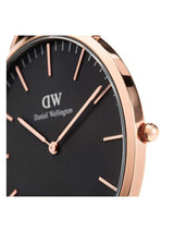 Daniel Wellington Classic 40mm Black Dial Men Analog Watch DW00100129