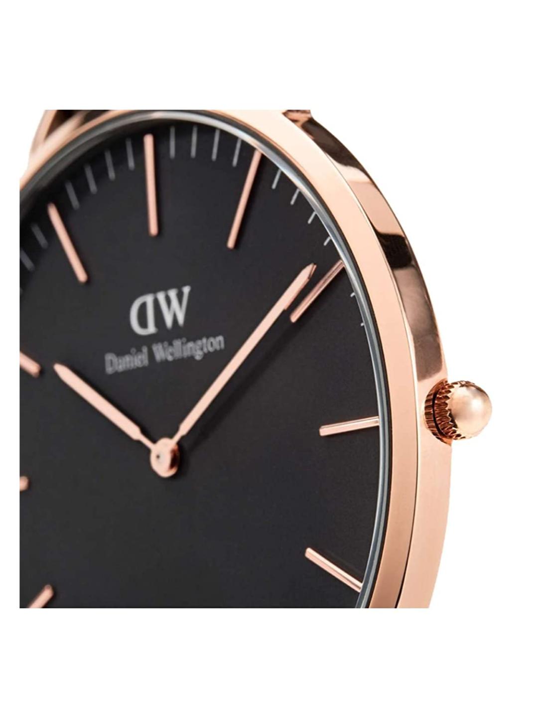 Daniel Wellington Classic 40mm Black Dial Men Analog Watch DW00100129