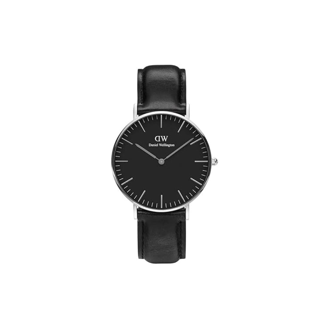 Daniel Wellington Unisex 36 mm Size Black Dial Analogue Watch- DW00100145