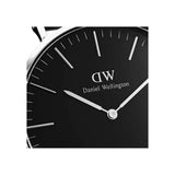 Daniel Wellington Unisex 36 mm Size Black Dial Analogue Watch DW00100145