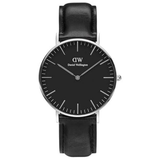 Daniel Wellington Unisex 36 mm Size Black Dial Analogue Watch DW00100145