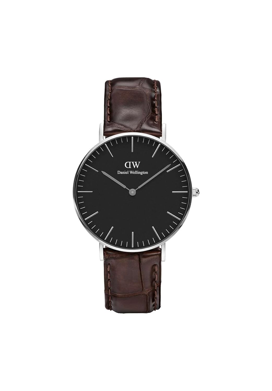 Daniel Wellington Classic 36 mm Black Dial Unisex Analogue Watch  DW00100146