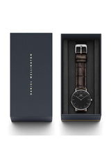 Daniel Wellington Classic 36 mm Black Dial Unisex Analogue Watch  DW00100146