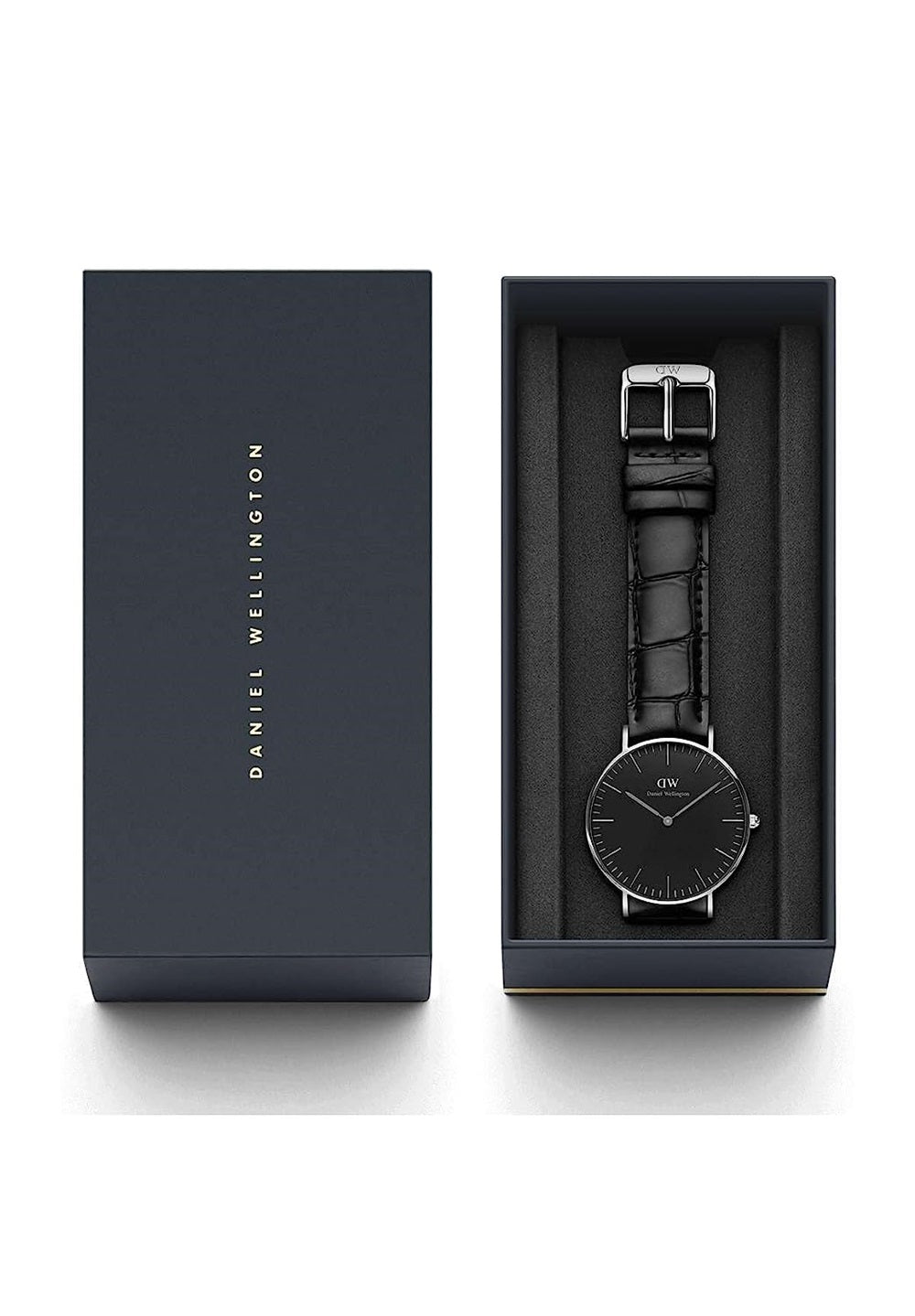 Daniel Wellington Black Dial Unisex Analogue Watch  DW00100147