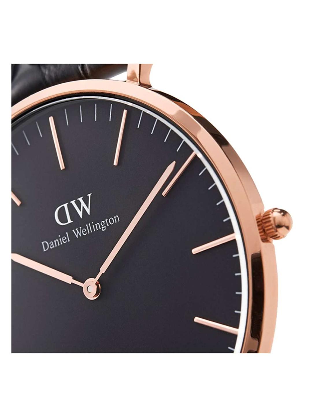Daniel Wellington Classic 40mm Black Dial Men Analog Watch DW00100148