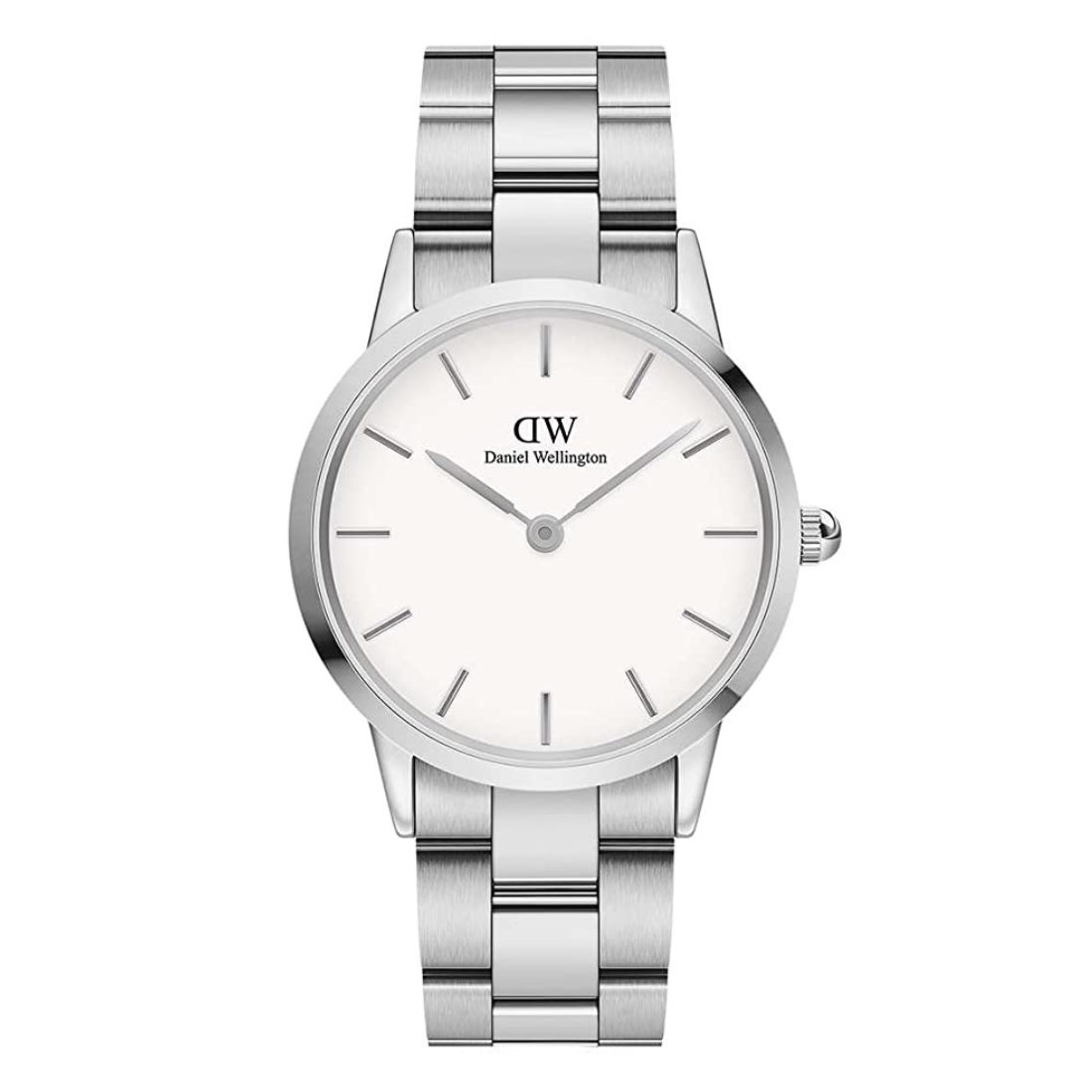 Daniel Wellington Unisex Iconic Link 36 S White Watch DW00100203