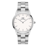 Daniel Wellington Unisex Iconic Link 36 S White Watch DW00100203