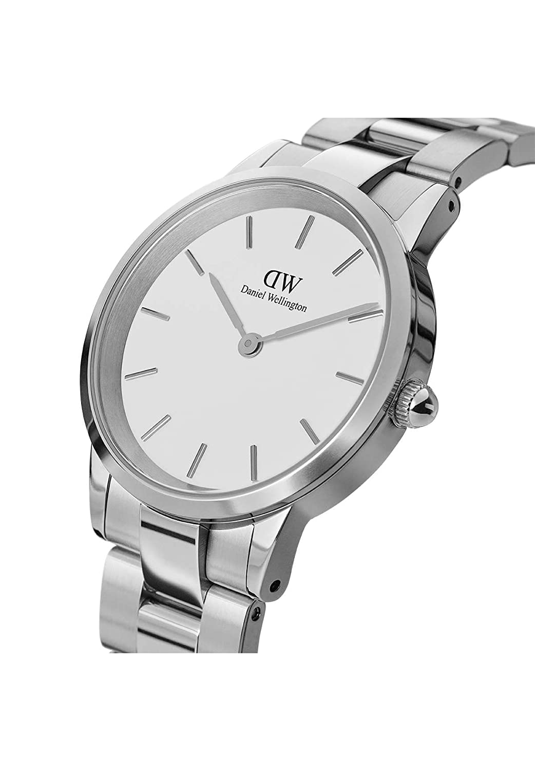 Daniel Wellington Unisex Iconic Link 36 S White Watch DW00100203