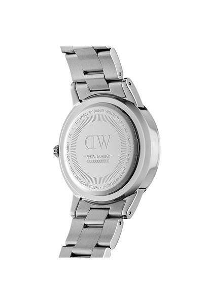 Daniel Wellington Unisex Iconic Link 36 S White Watch - DW00100203