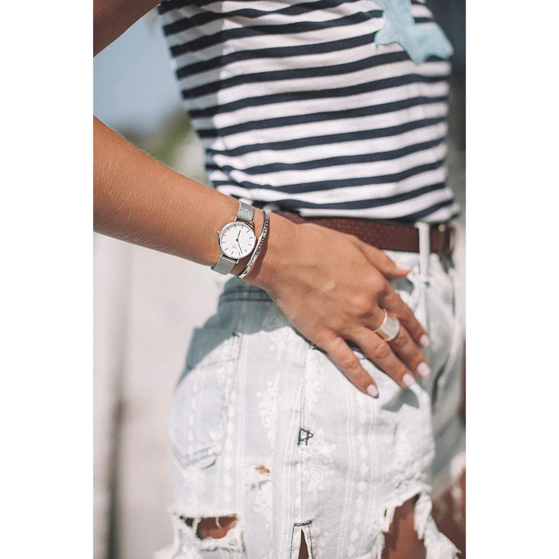 Daniel Wellington White Dial Women Analogue Watch  DW00100220