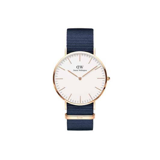 Daniel Wellington Classic 40 Bayswater RG White Men Watch- DW00100275