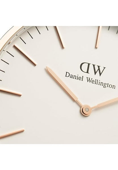 Daniel Wellington White Dial Unisex Analogue Watch - DW00100279