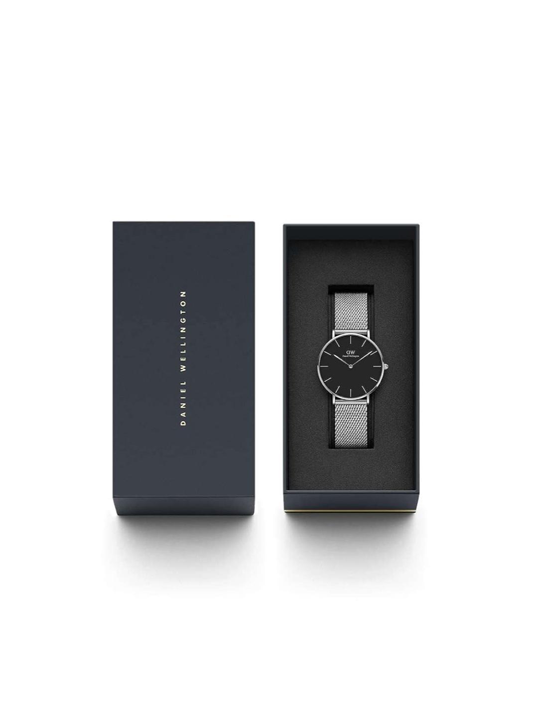 Daniel Wellington Petite 36mm Black Dial Unisex Analog Watch DW00100304