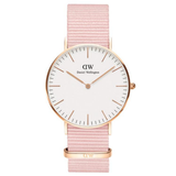 Daniel Wellington Classic 36 mm Rosewater RG White Unisex Watch DW00100315