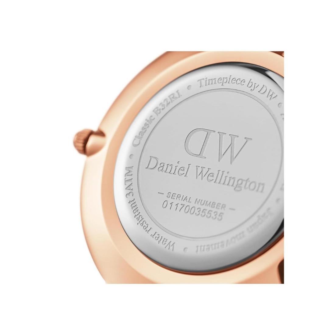 Daniel Wellington Petite 28 mm Rosewater RG White Women Watch DW00100319