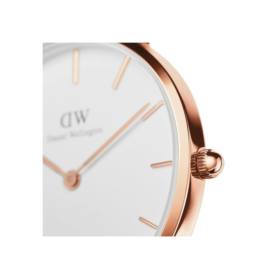 Daniel Wellington Petite 28 mm Rosewater RG White Women Watch DW00100319