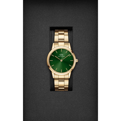 Daniel Wellington Iconic Link 28 mm G Green Women Watch- DW00100340