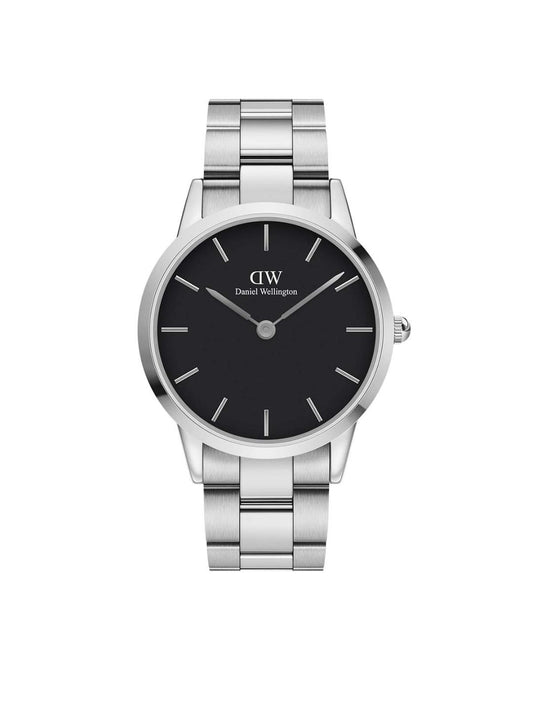 Daniel Wellington Iconic 40mm Black Dial Men Analog Watch- DW00100342
