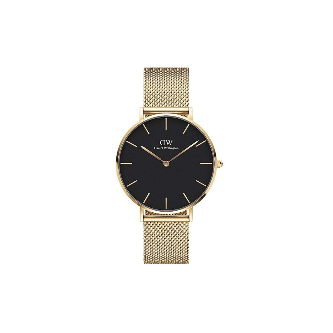 Daniel Wellington Black Dial Unisex Analogue Watch  DW00100345