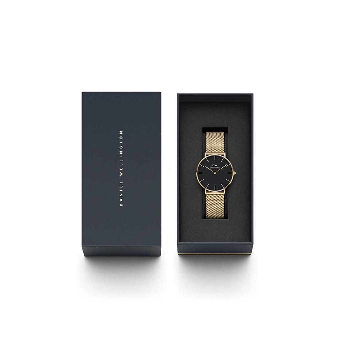 Daniel Wellington Black Dial Unisex Analogue Watch - DW00100345