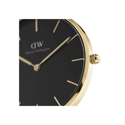 Daniel Wellington Black Dial Unisex Analogue Watch - DW00100345