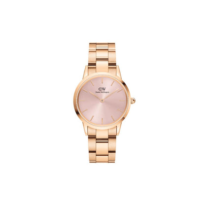 Daniel Wellington Iconic Link 32 mm RG Light Pink Women Watch- DW00100369