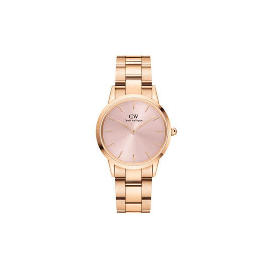 Daniel Wellington Iconic Link 32 mm RG Light Pink Women Watch- DW00100369