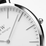 Daniel Wellington Classic 40 mm White Dial Men Analolg Watch  DW00100372