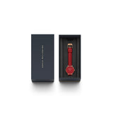 Daniel Wellington Red Dial Women Analogue Watch  DW00100405