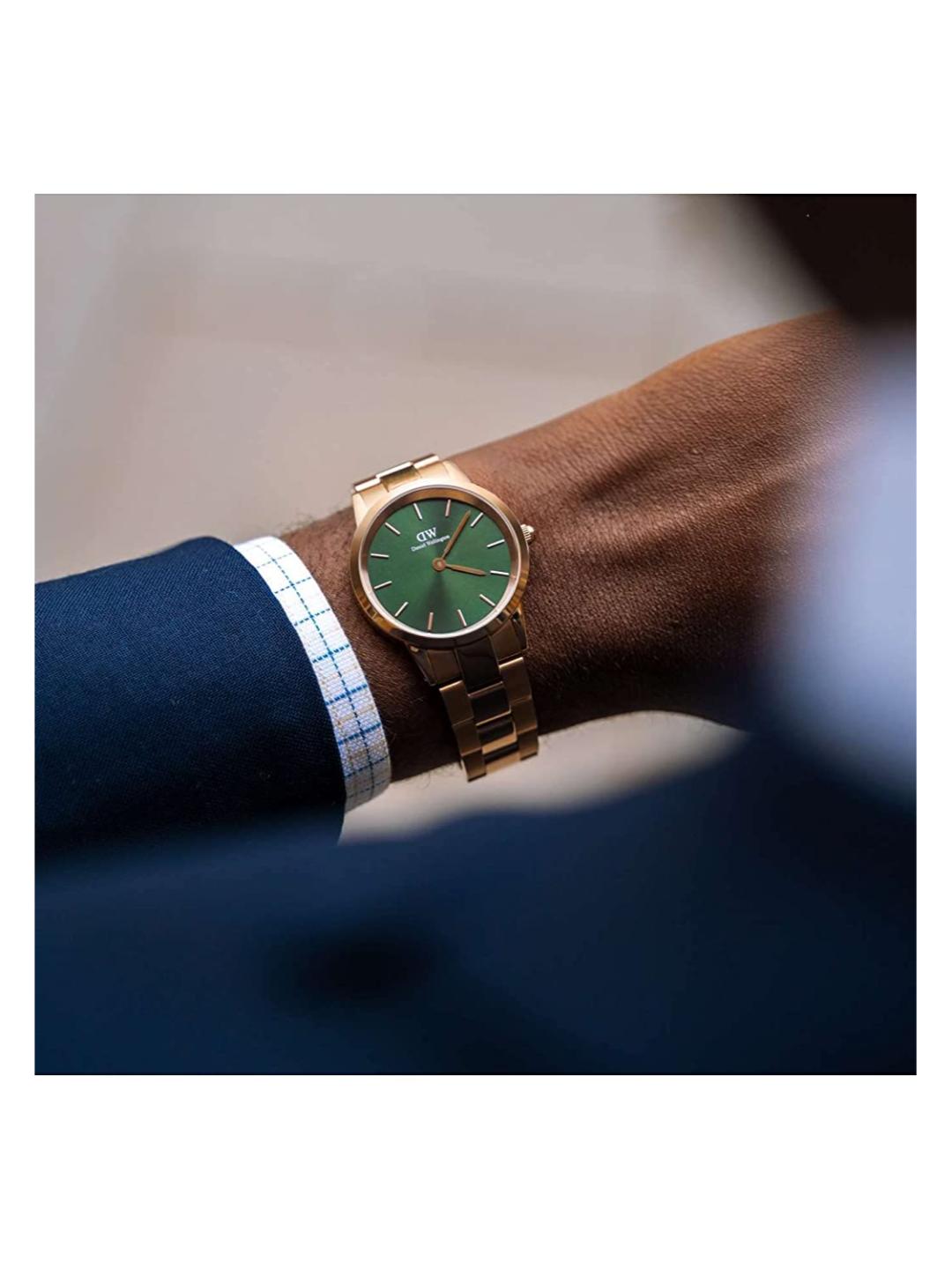 Daniel Wellington Iconic 36mm Green Dial Unisex Analog Watch DW00100419